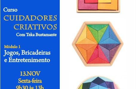 Inscrições abertas para o curso Cuidadores Criativos